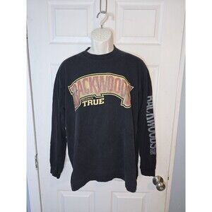 Vintage Men's SZ XL Shirt Made In USA  Blunt Y2K Promo Backwoods Always True